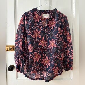 Trovata Birds of Paradis Floral Blouse
